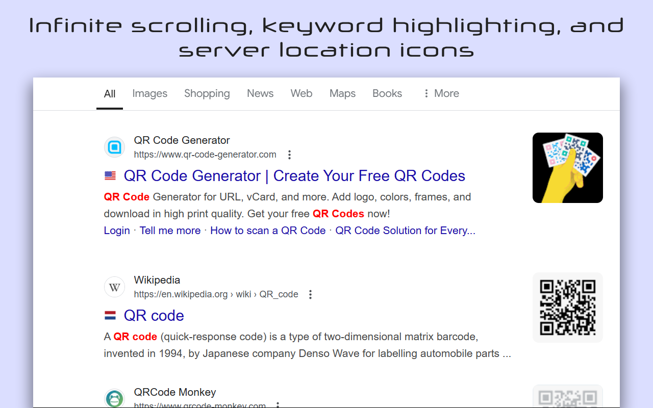 Search Enhancer for Google™ - 截图 1