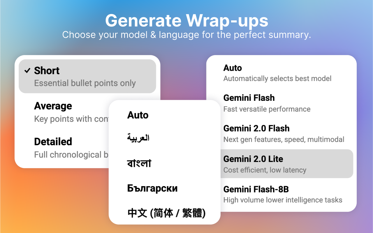 Clarify Al: YouTube Summaries - 截图 4