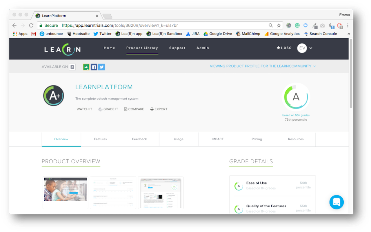 LearnPlatform for Students - 截图 2