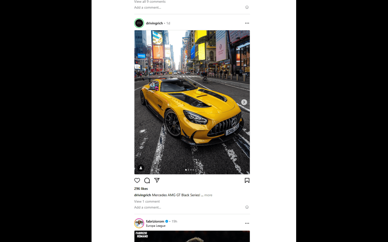 Instagram Fullscreen Viewer - 截图 1