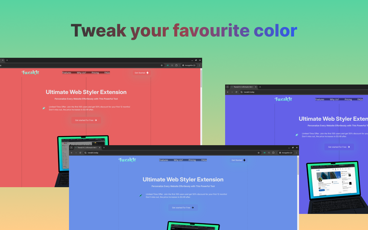 Tweak It - 截图 3