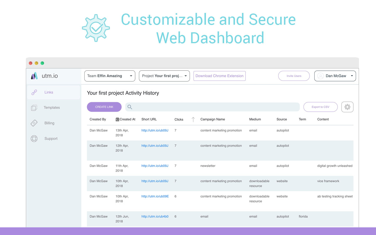 UTM.io - Google Analytics URL Builder - 截图 2