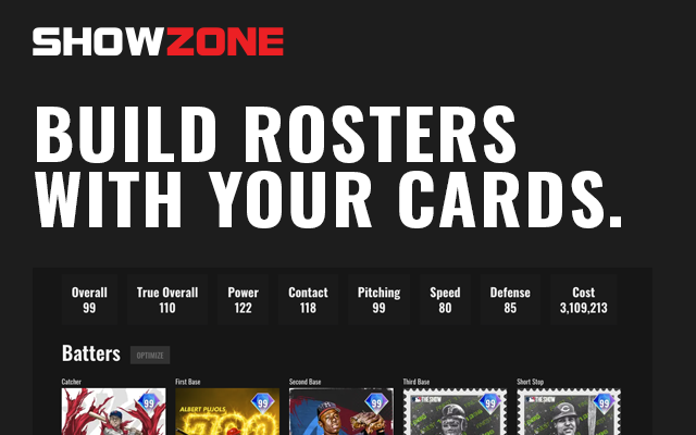 ShowZone Connect - Download Your MLB The Show Data - 截图 3