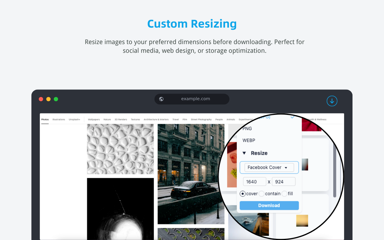 Bulk Image Downloader - ImgHunt - 截图 1