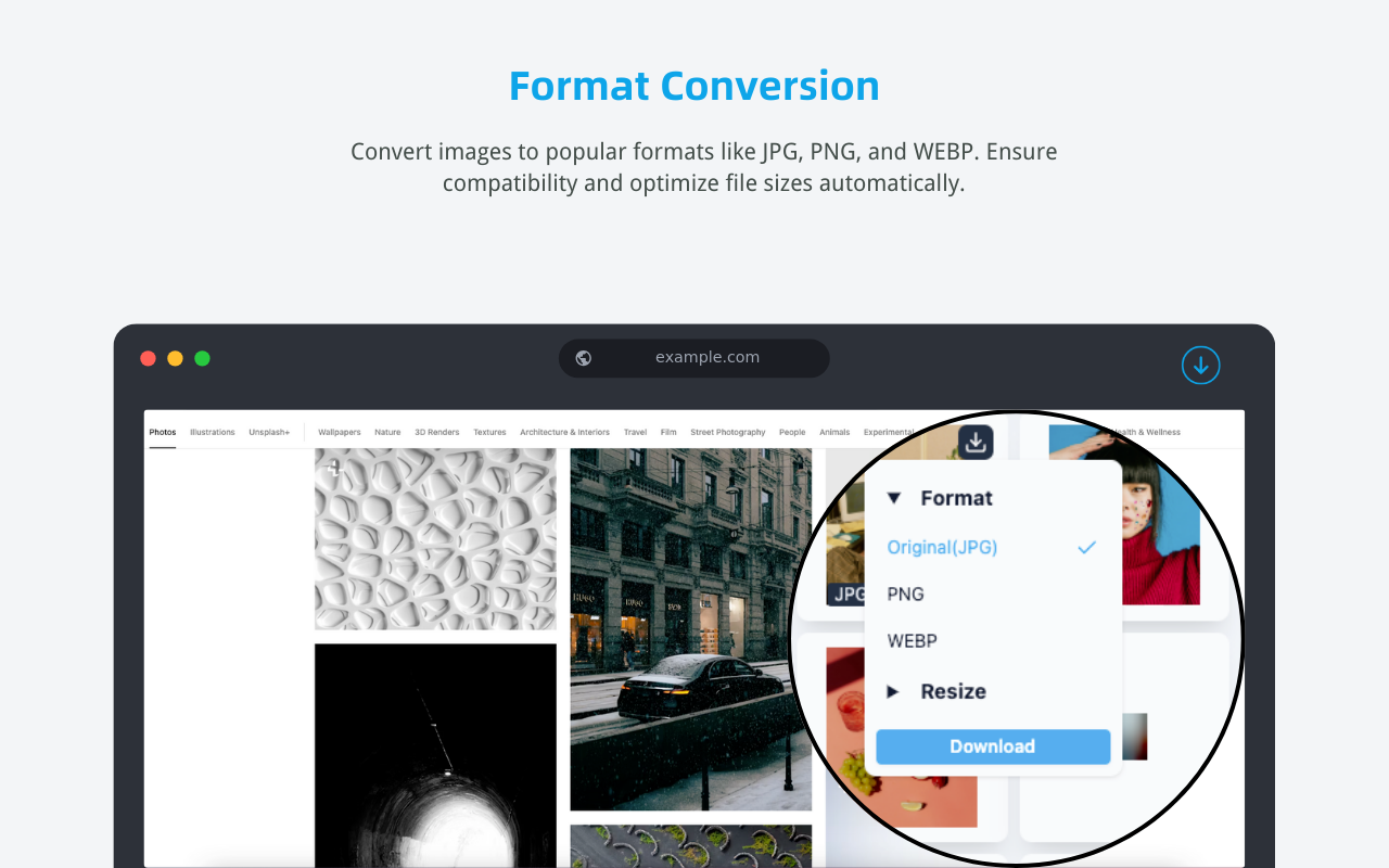 Bulk Image Downloader - ImgHunt - 截图 4