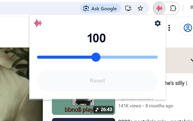 Tab Volume - 截图 1