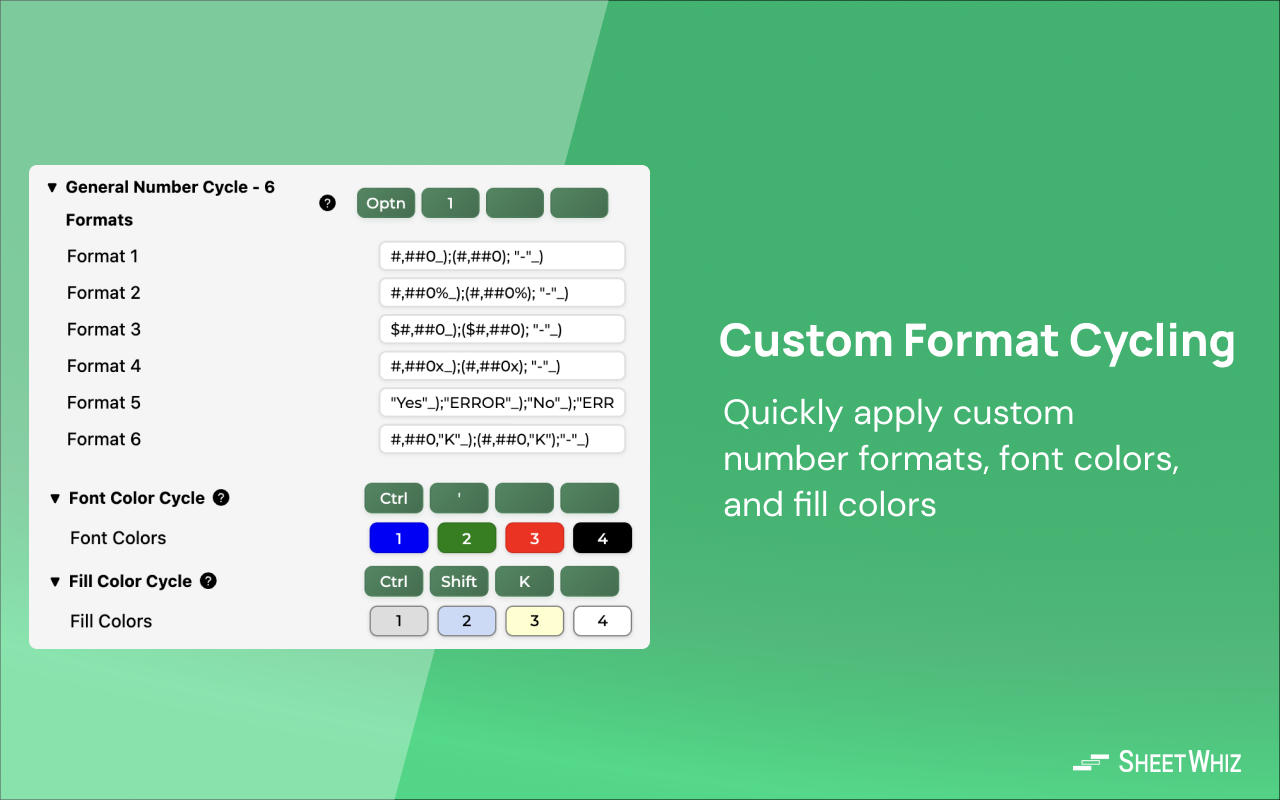SheetWhiz: Excel & PPT Shortcuts, Tracing, & What-If for Sheets & Slides - 截图 1