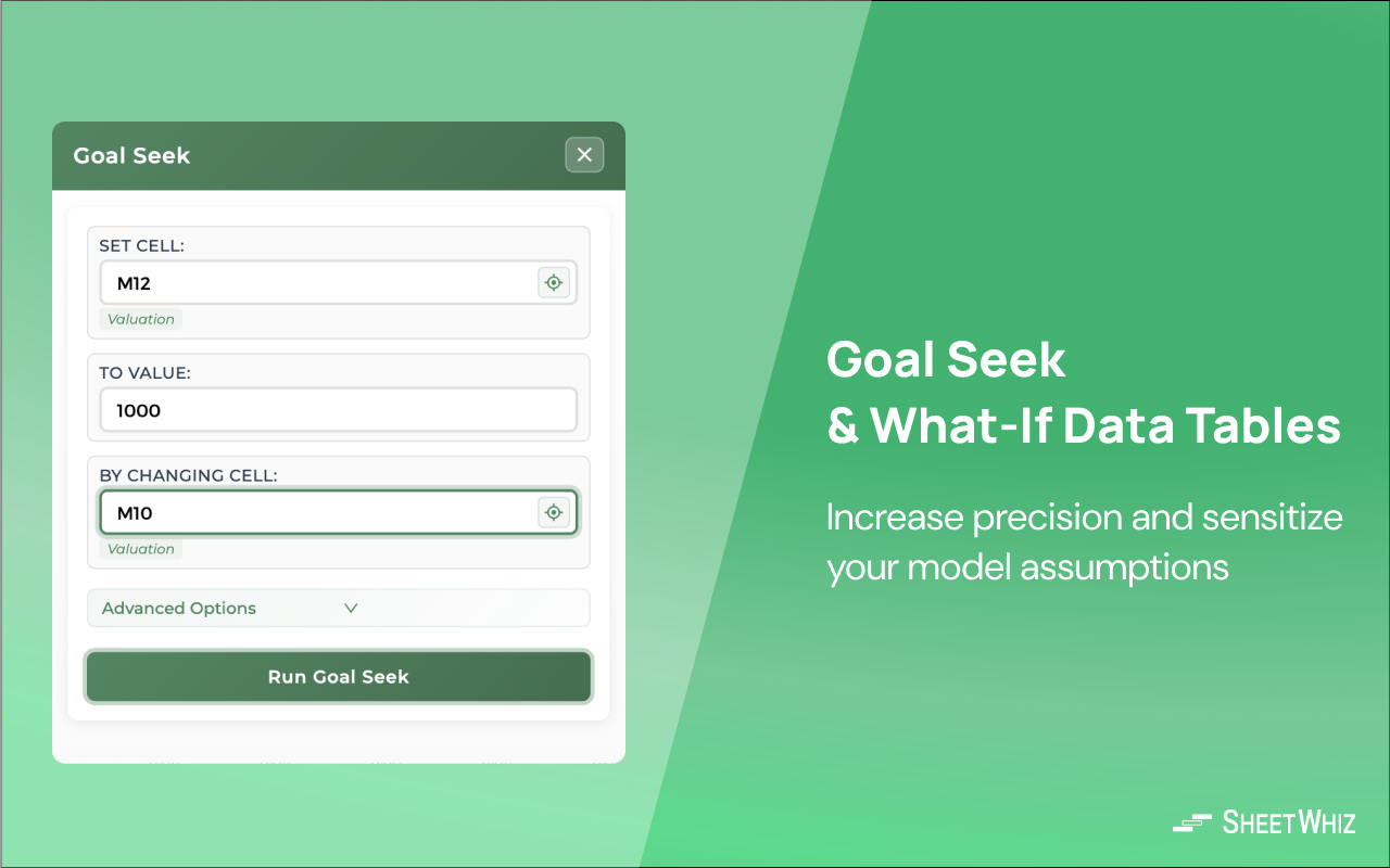 SheetWhiz: Excel & PPT Shortcuts, Tracing, & What-If for Sheets & Slides - 截图 4
