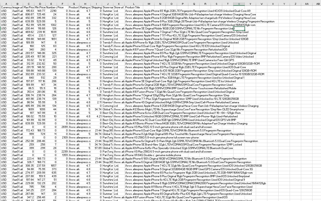 AliExpress CSV Export - 截图 2