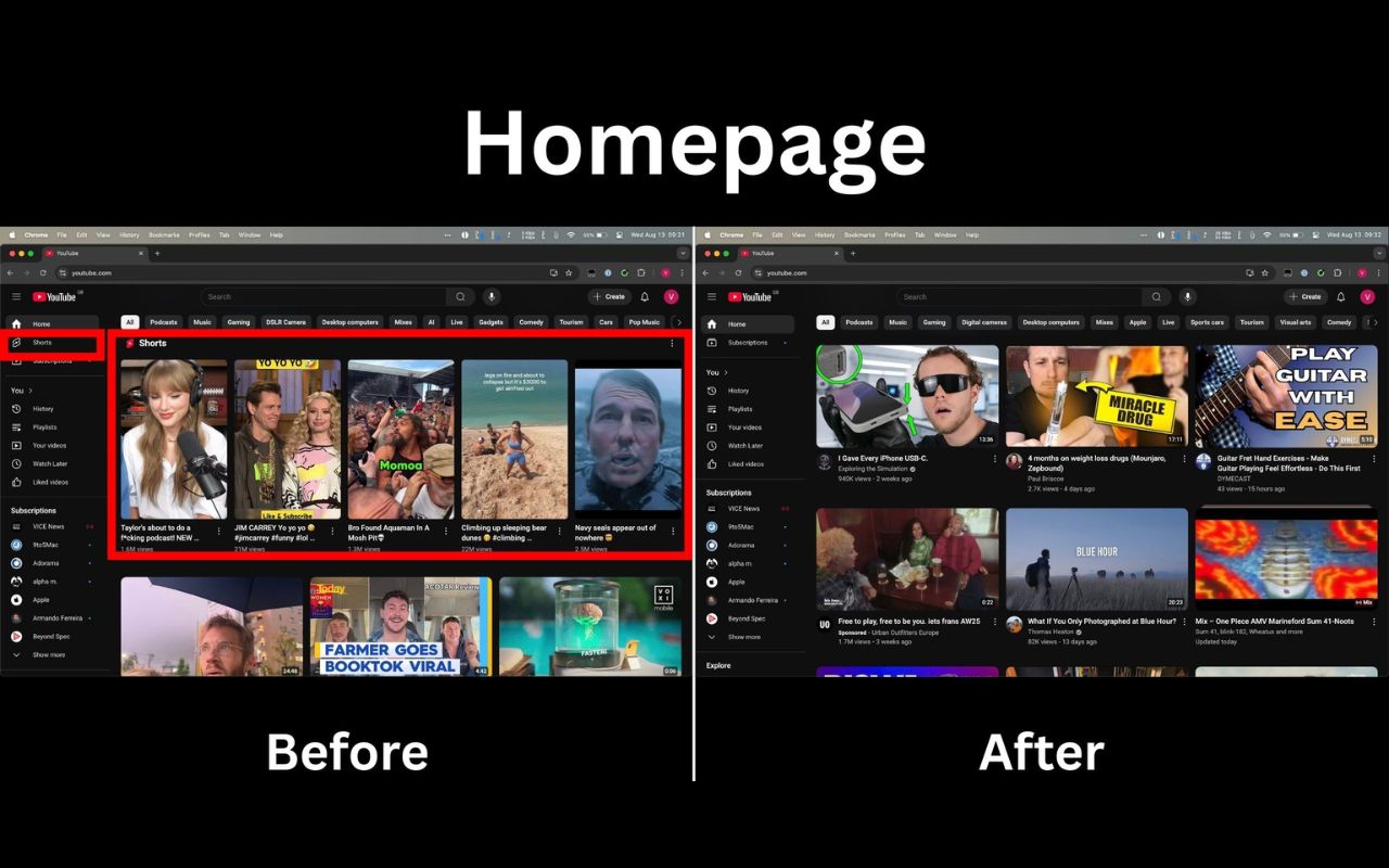 ShortsBlocker - Remove Shorts from YouTube - 截图 2