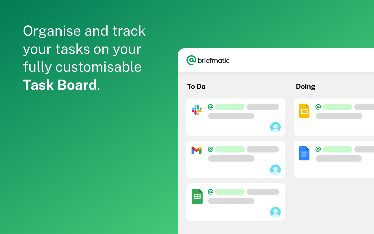 Briefmatic Task Manager for Google Chrome™ - 截图 4