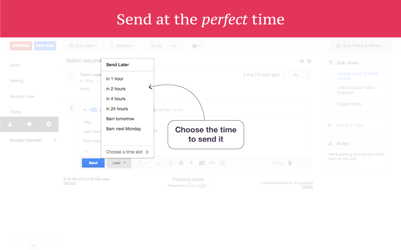 ActiveInbox: Organize Gmail™ tasks - 截图 3