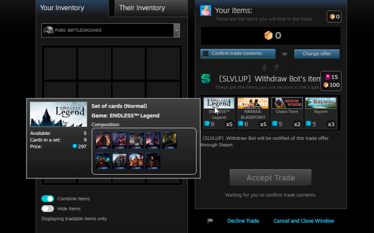 Steamlvlup Card Factory - 截图 4