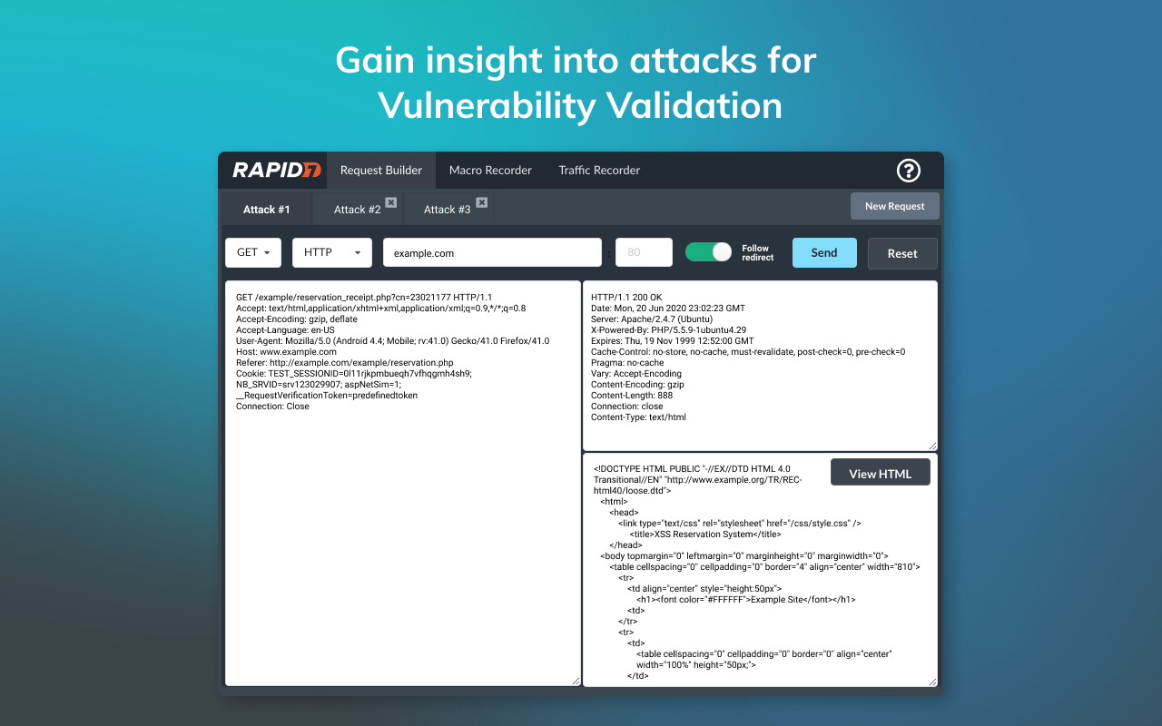 Rapid7 AppSec Plugin - 截图 2