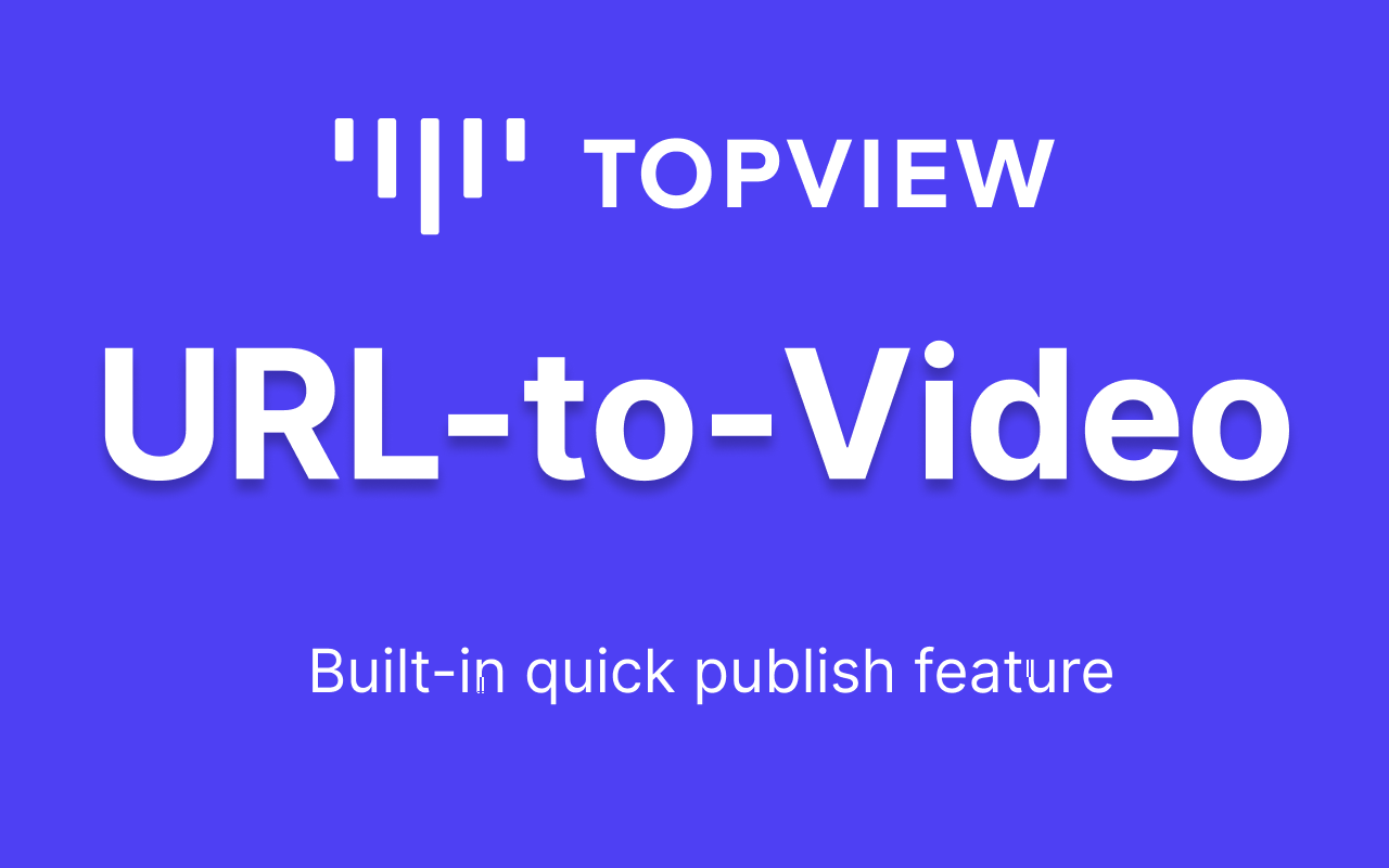 Topview AI extension: Turn Your Product Into Viral Videos - 截图 4