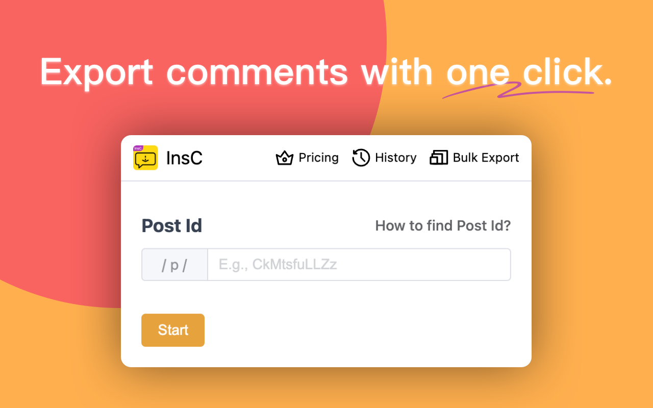 InsC - Instagram comment picker & exporter - 截图 4