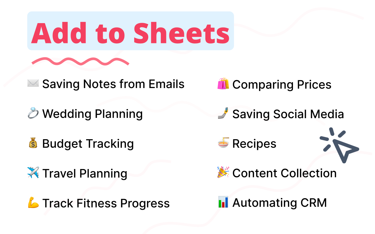 Add to Sheets - Save to Google Sheets in 1 click - 截图 2