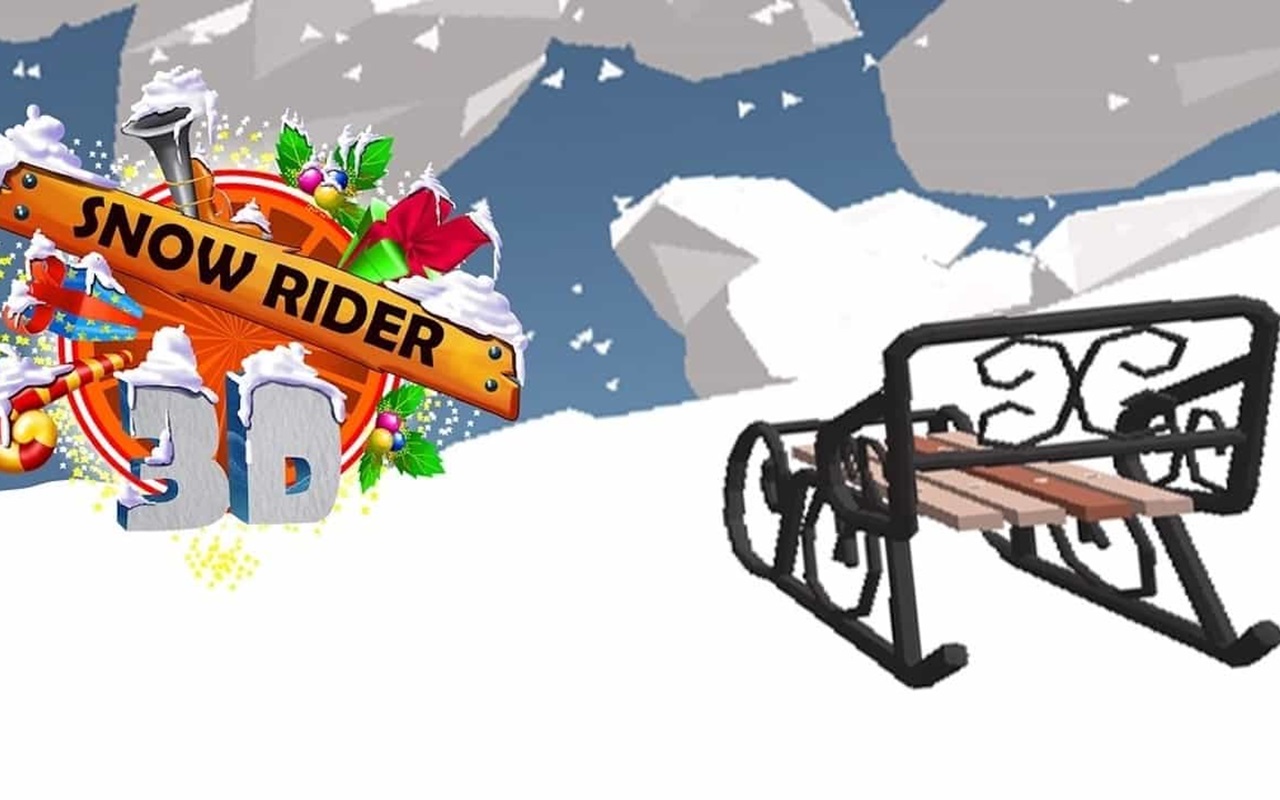 Snow Rider 3D Unblocked - Winter Fun - 截图 1