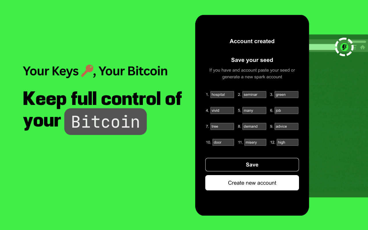 BitBit: Spark & Bitcoin wallet - 截图 3