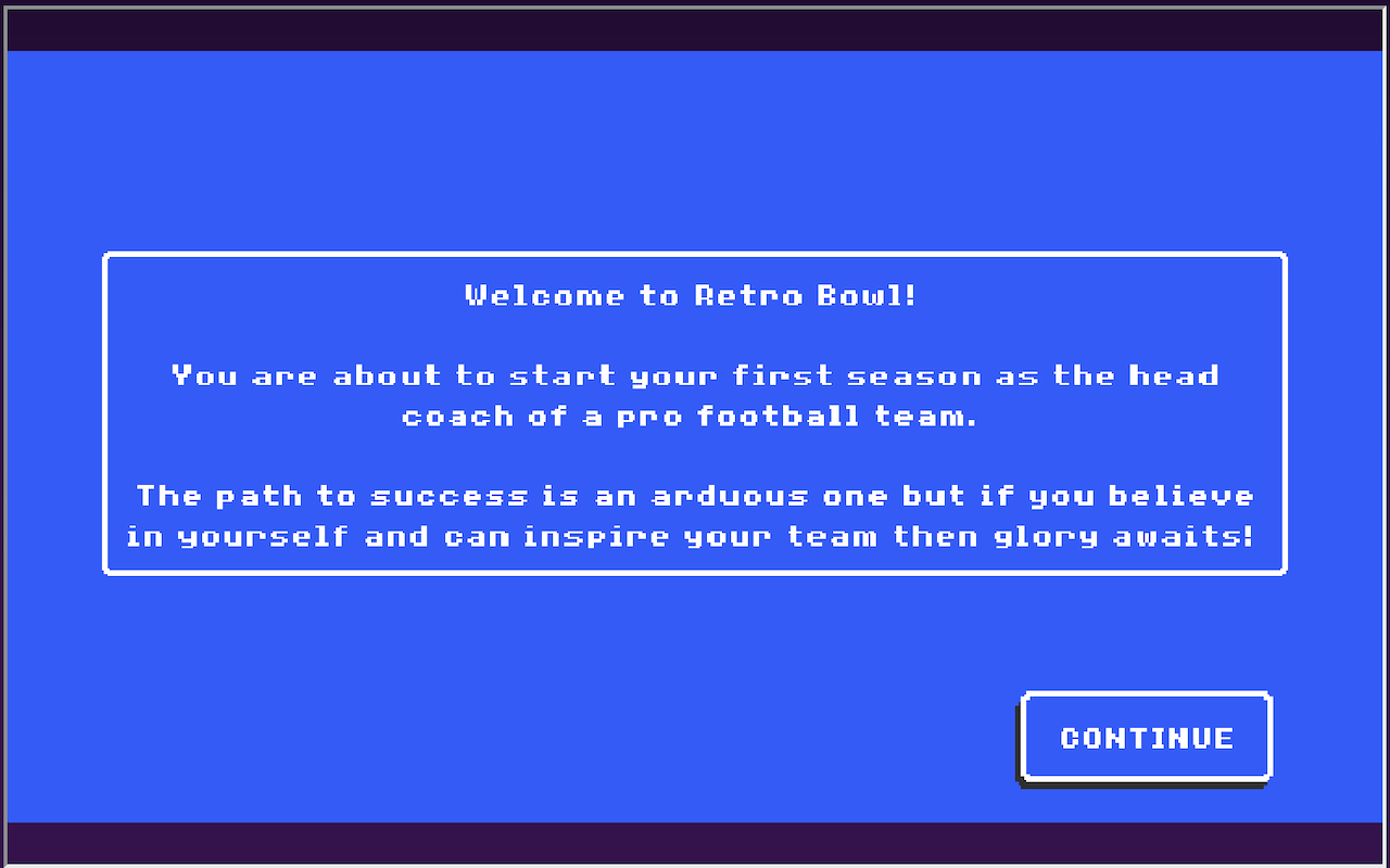 Retro Bowl Poki Game - 截图 1
