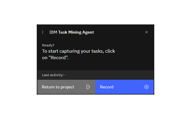 IBM Task Mining - 截图 3