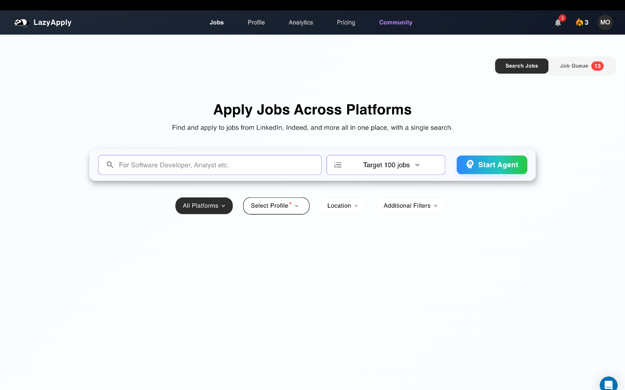 LazyApply : Job Application Bot - 截图 3