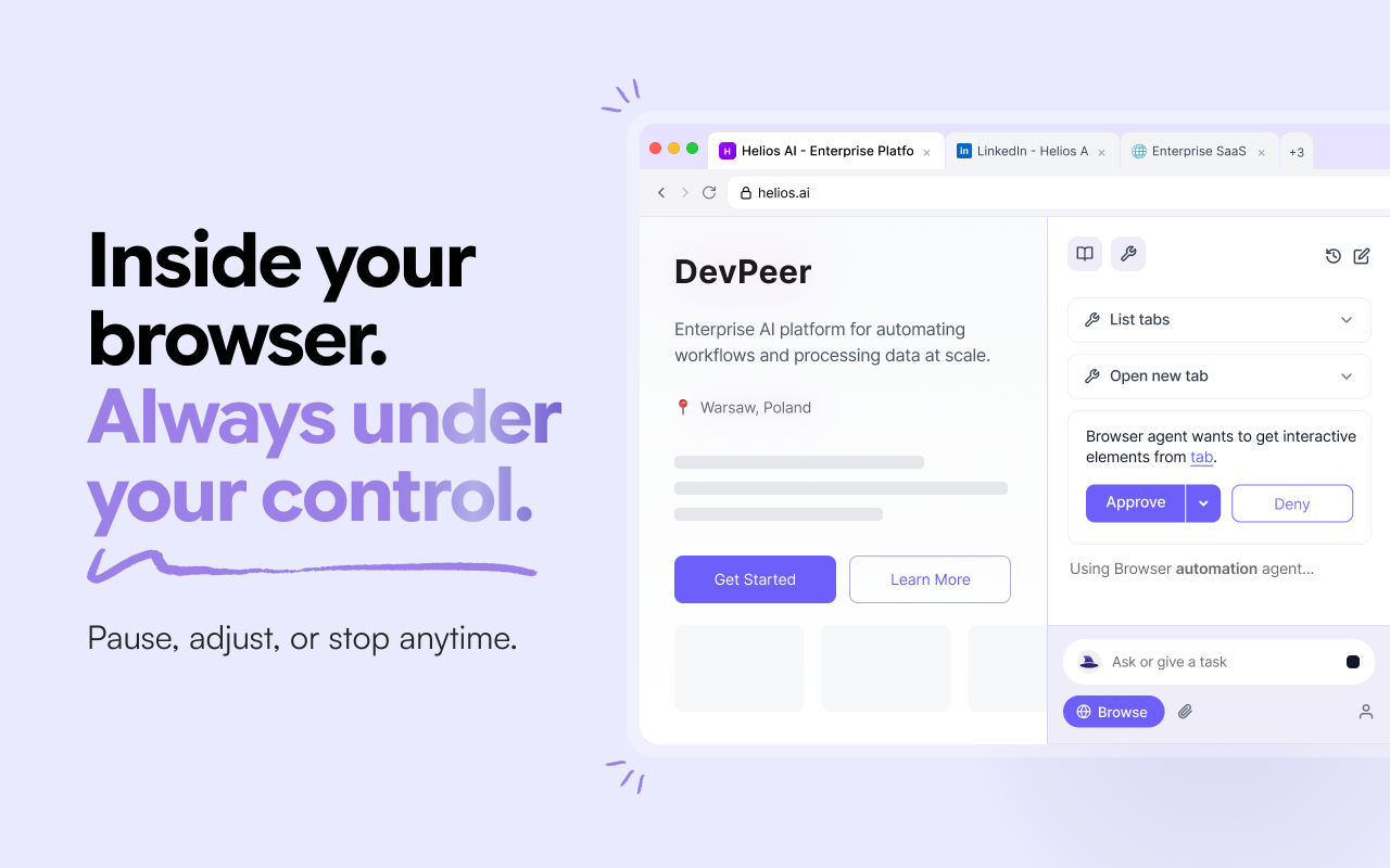 BrowseWiz: AI Assistant That Browses for You - 截图 3