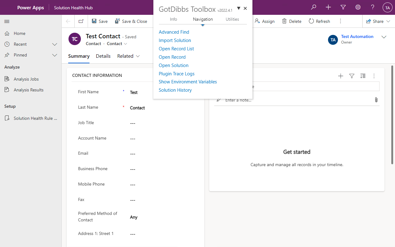 GotDibbs Toolbox for Dynamics 365/Power Apps - 截图 2