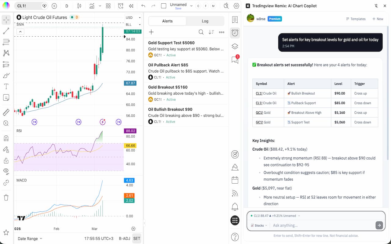 TradingView Remix：AI 图表副驾 - 截图 3