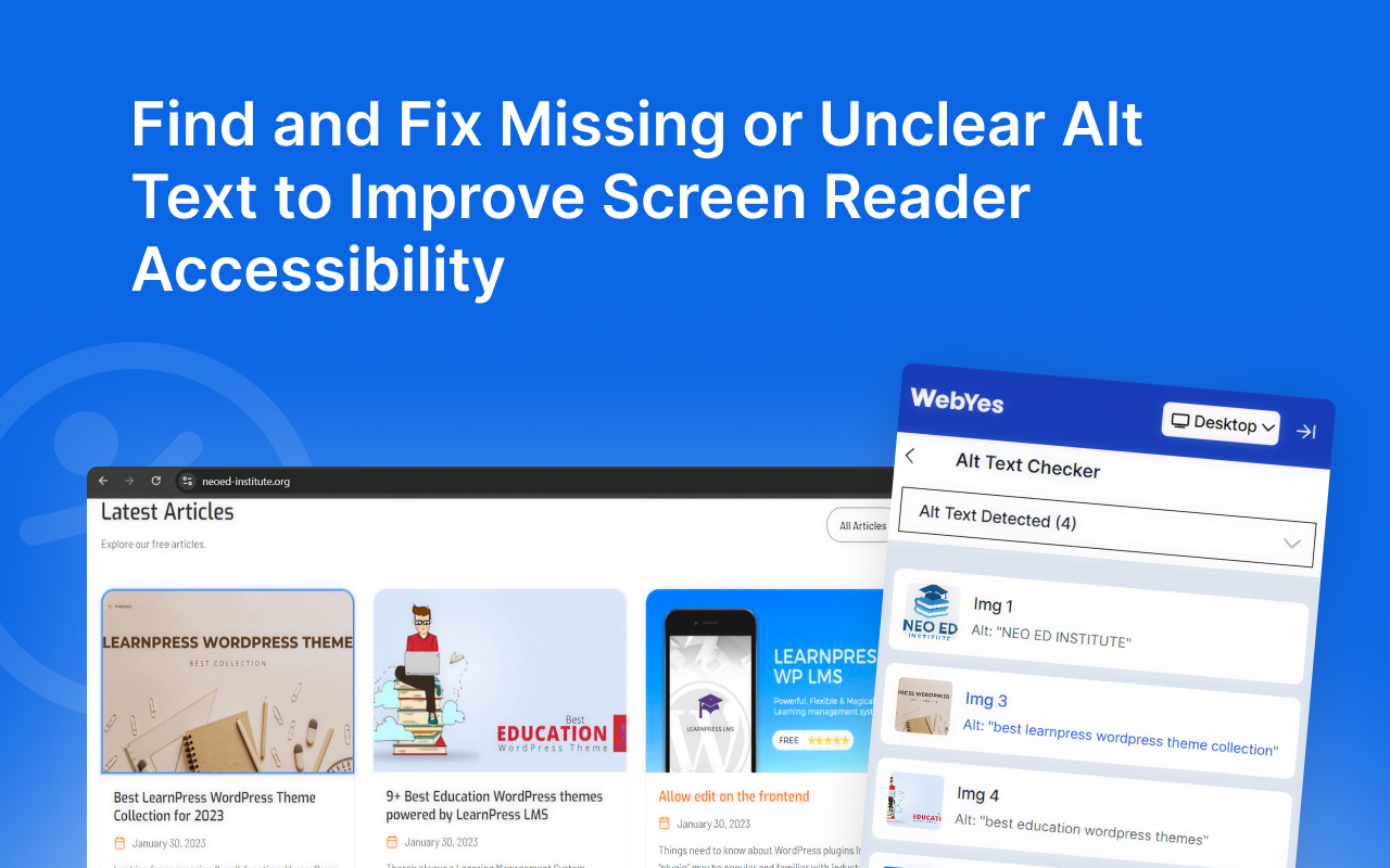 Accessibility Checker by WebYes - 截图 2