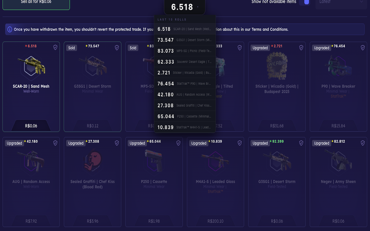 RollViewer GordaoDAORA CSGO-SKINS - 截图 4