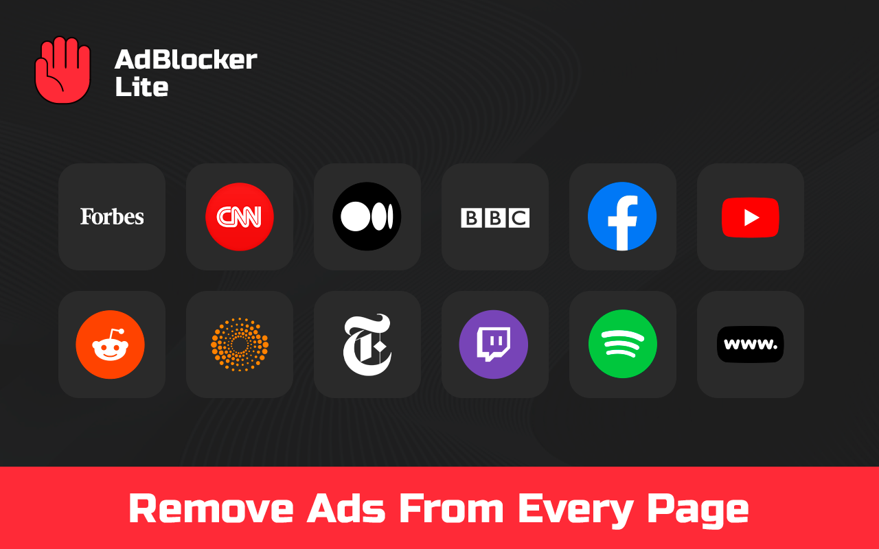 AdBlock Lite - Chrome广告拦截器 - 截图 3