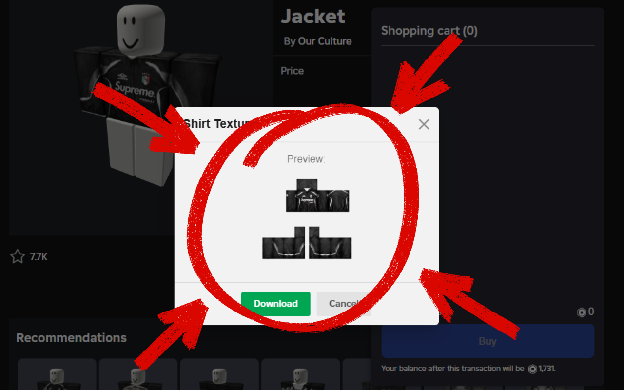Roblox Shirt Downloader - 截图 1