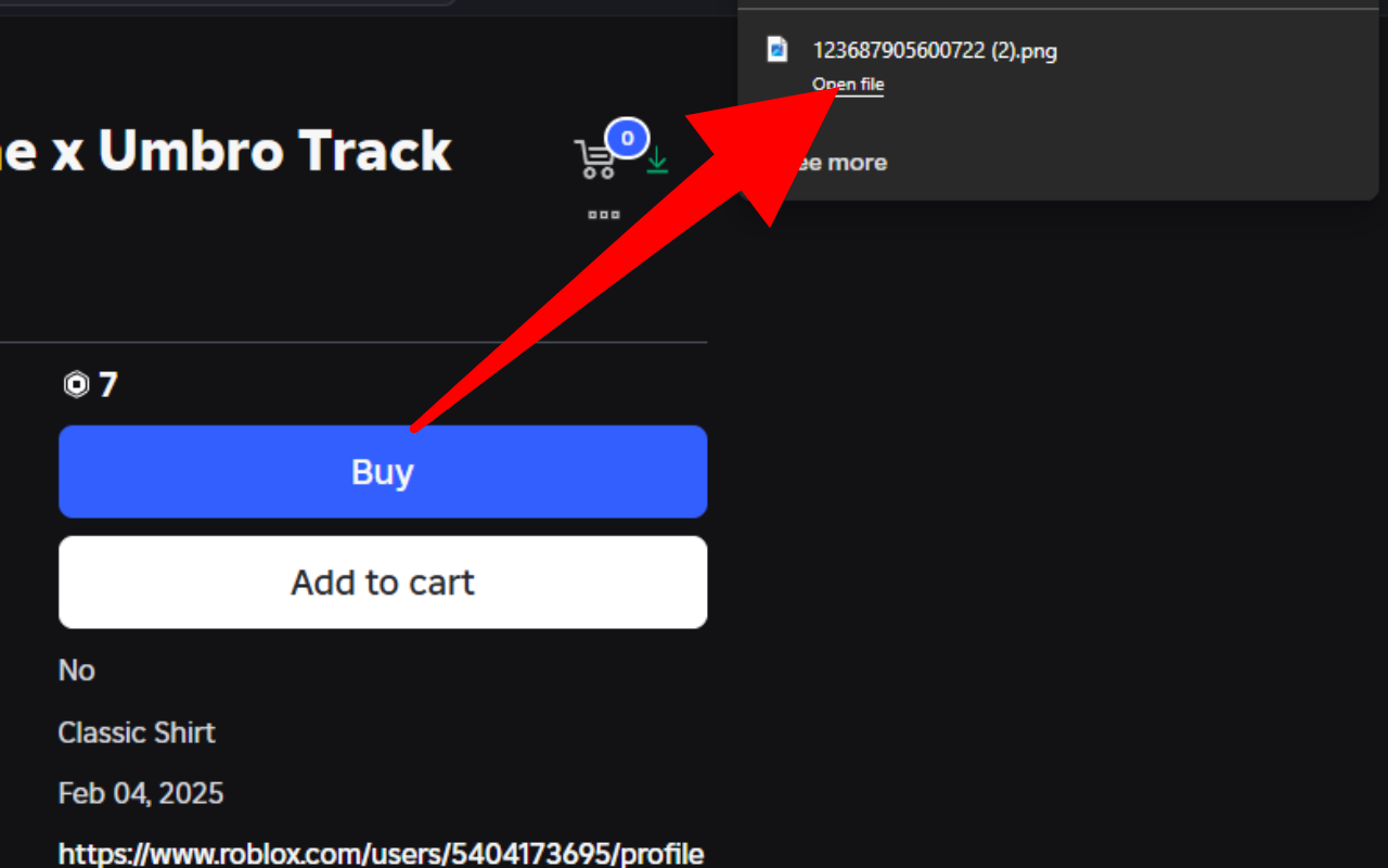 Roblox Shirt Downloader - 截图 2