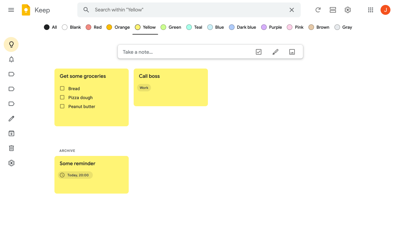Category Tabs for Google Keep™ - 截图 4