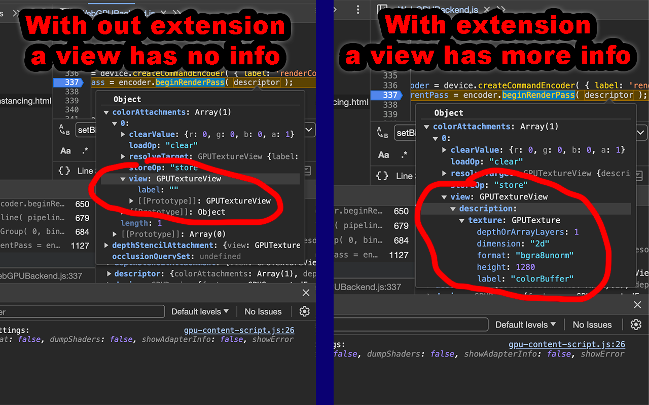 WebGPU Dev Extension - 截图 5