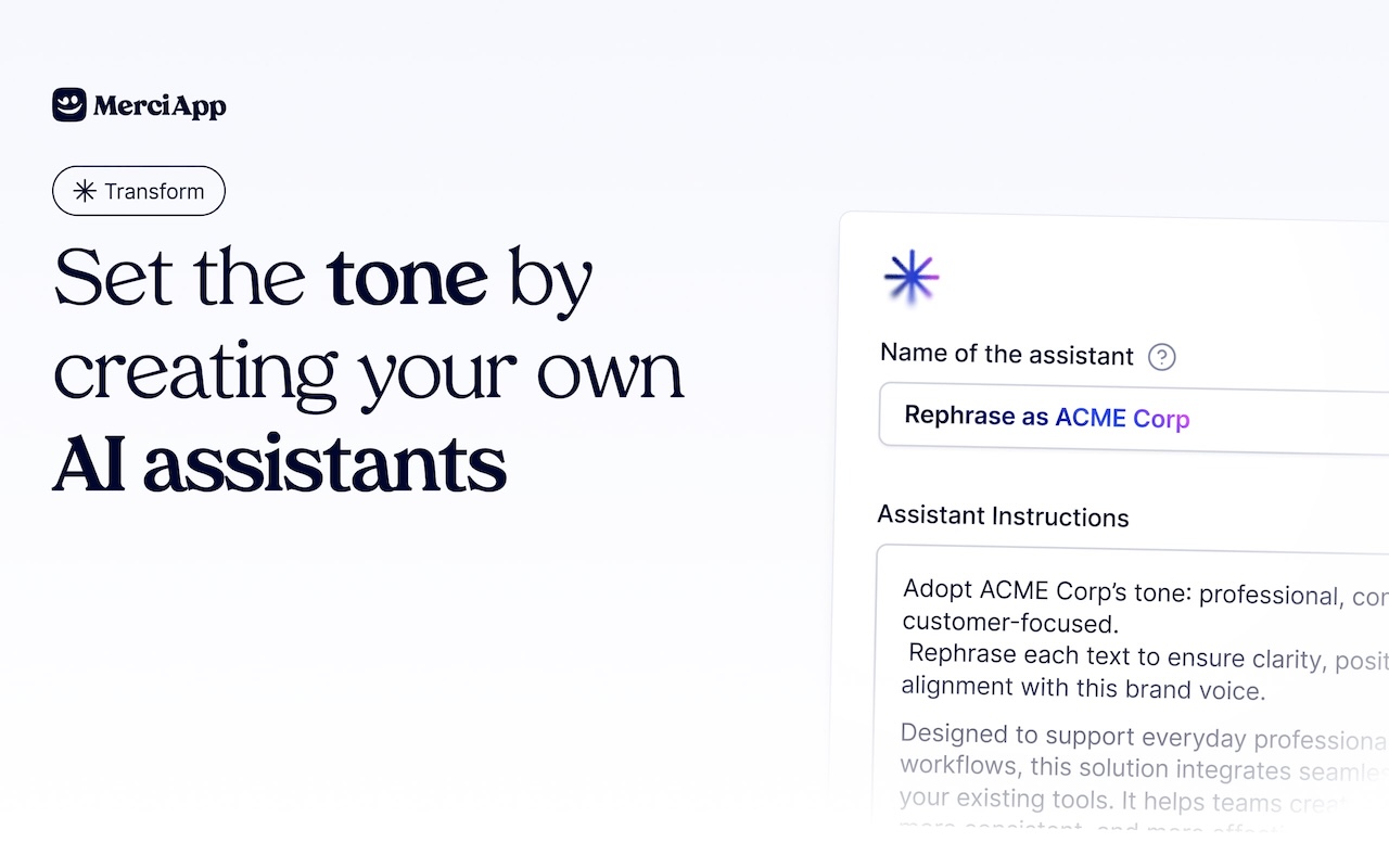 MerciApp - AI Writing Assistant - 截图 2