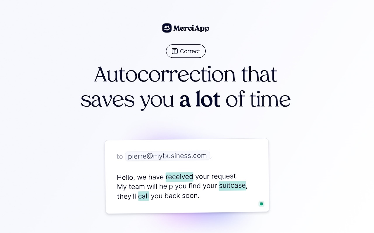 MerciApp - AI Writing Assistant - 截图 4
