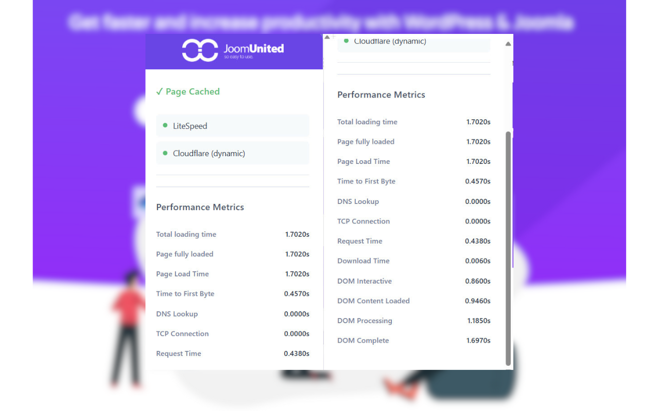 Joomunited cache checker - 截图 1
