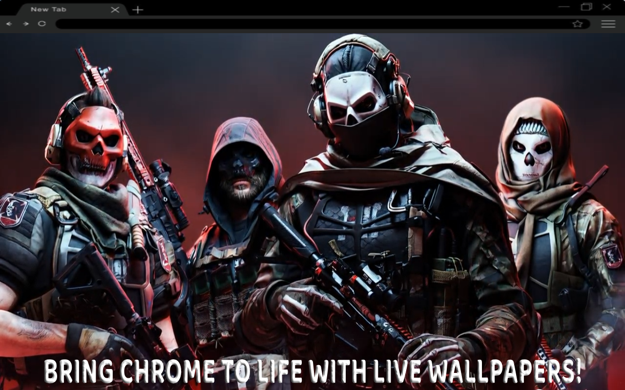 Call of Duty: Ghosts Live Wallpaper New - 截图 4