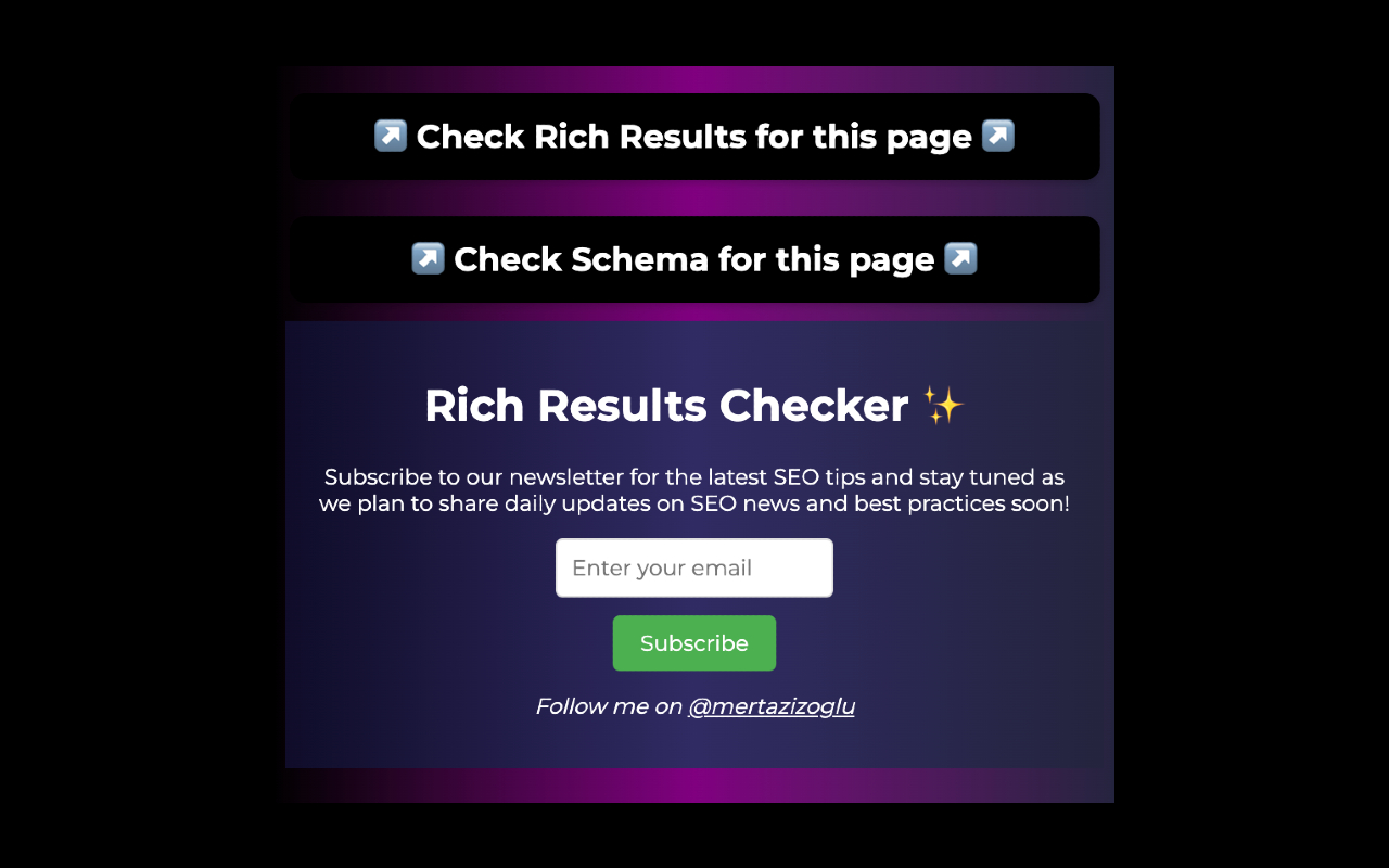 Rich Results - Structured Data Test Plugin - 截图 1
