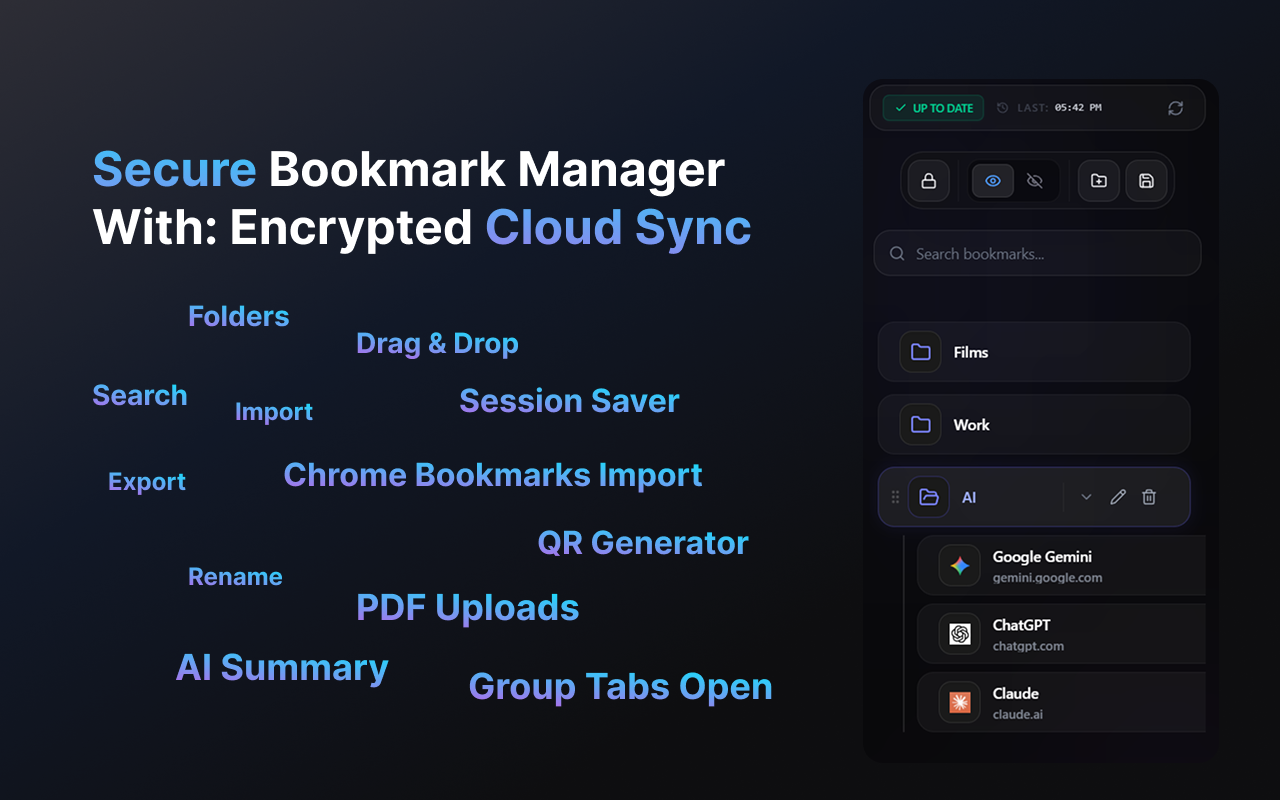 Locker – 隐藏和锁定标签页,私密书签 - 截图 2