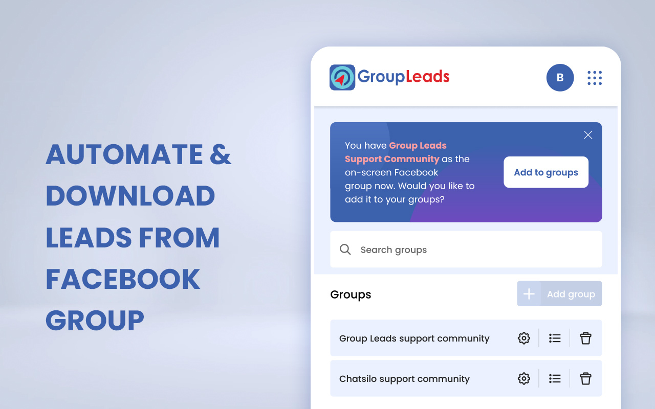 Group Leads - 截图 5