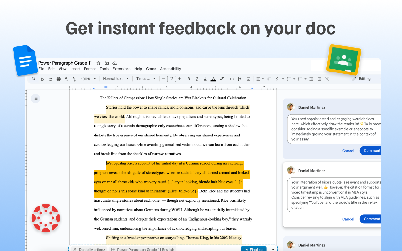 TypeOS: AI Humanizer, Research Assistant & Essay Writer for Google Docs - 截图 2