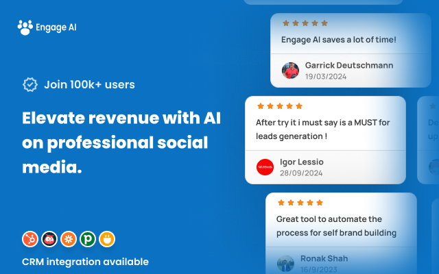 Engage AI - 社交网站智能评论 - 截图 5