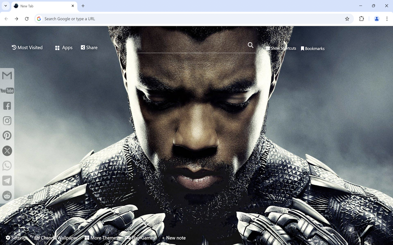 Black Panther Wallpaper - 截图 1
