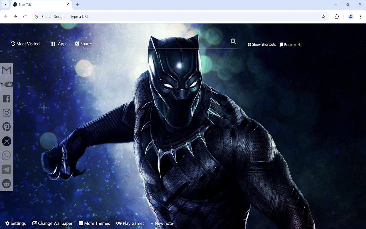 Black Panther Wallpaper - 截图 2
