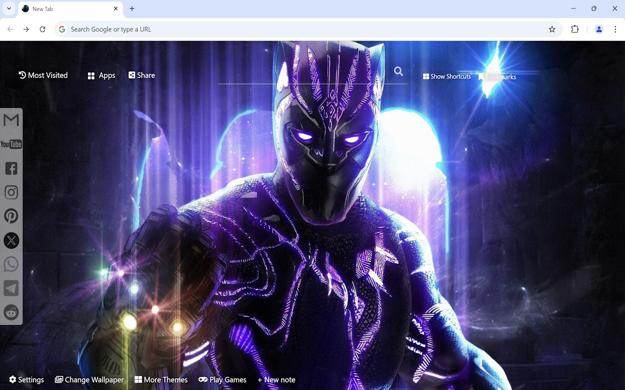 Black Panther Wallpaper - 截图 3