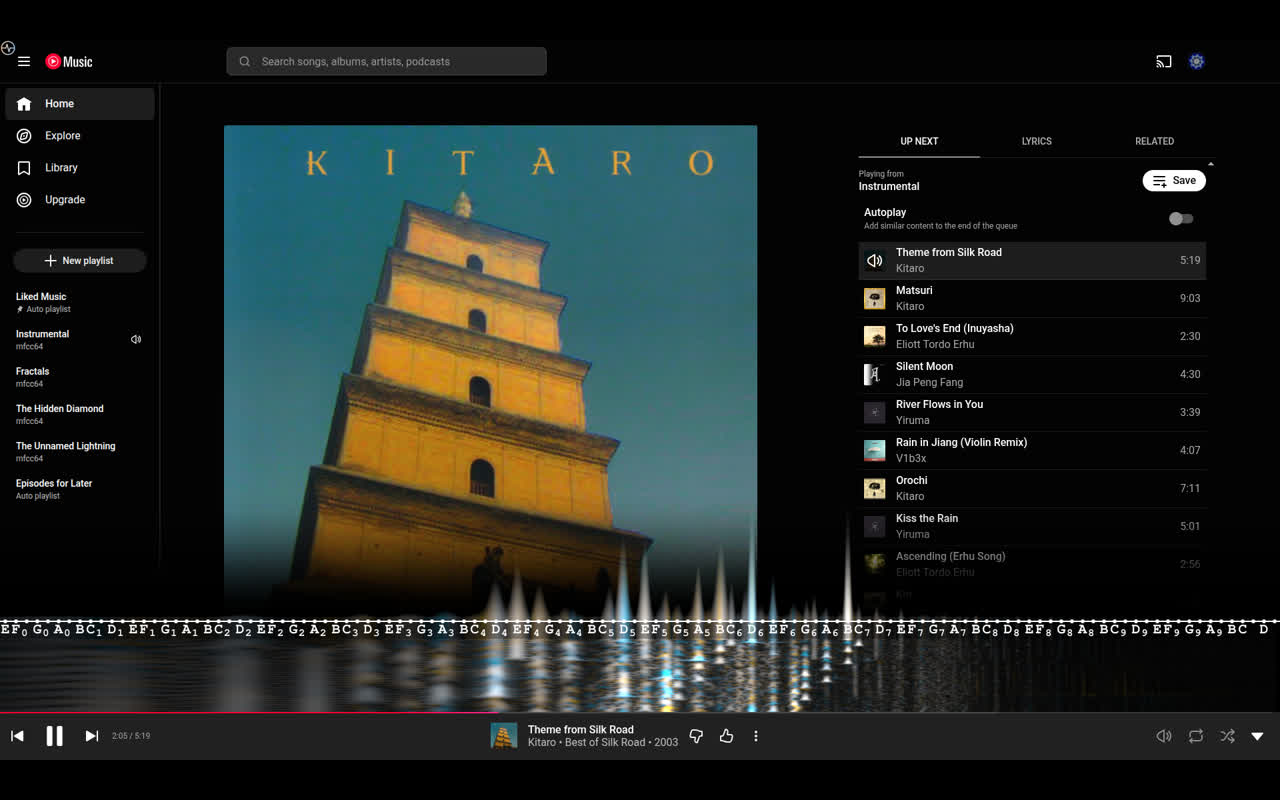YouTube Musical Spectrum - 截图 2