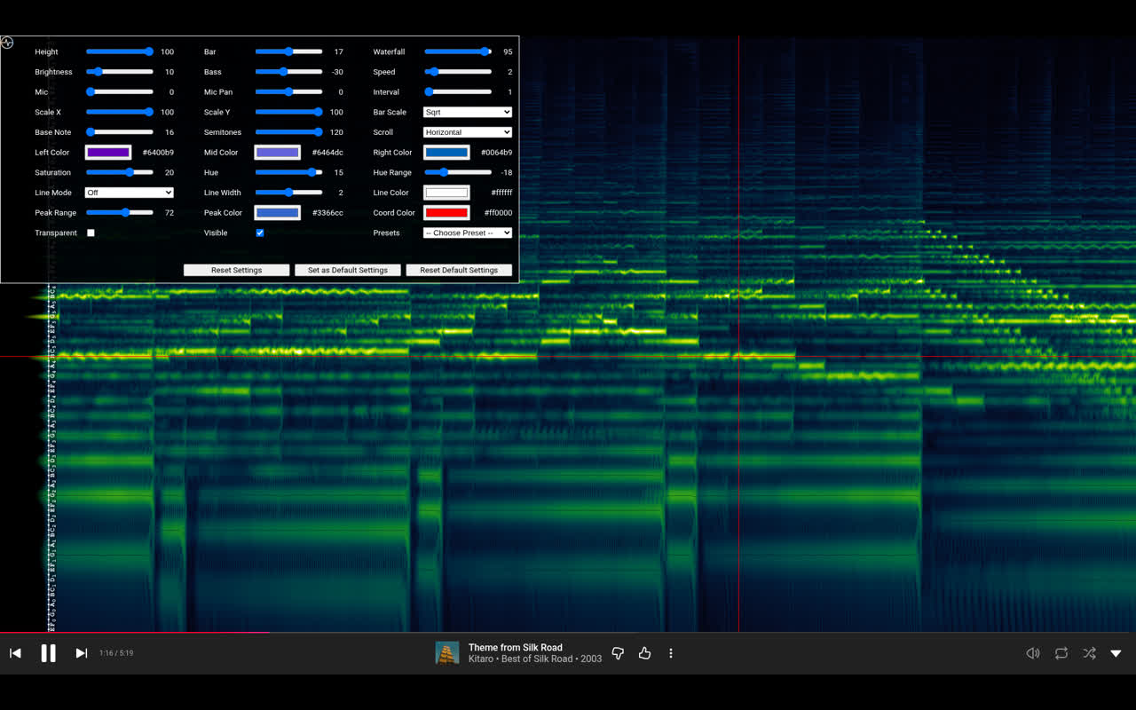 YouTube Musical Spectrum - 截图 5